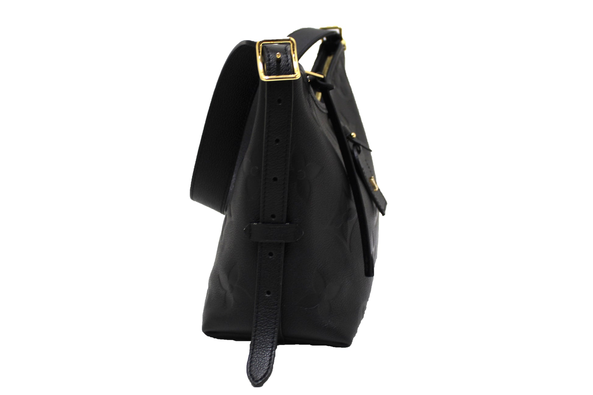 Chanel Black Aged Quilted Calfskin Leather Gold Bar Top Handle Medium Flap Bag