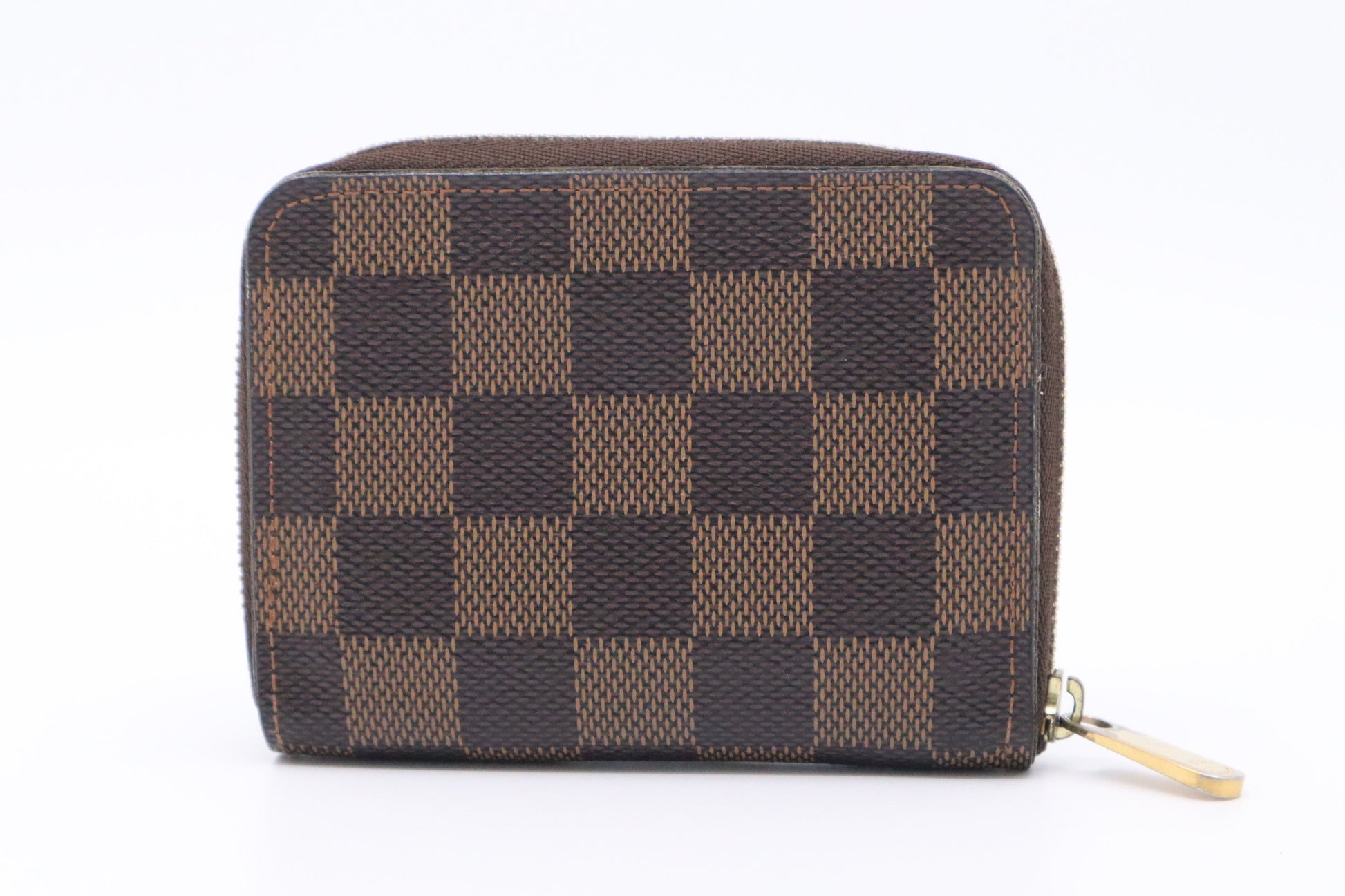 Louis Vuitton Compact Zippy in Damier Ebene Canvas