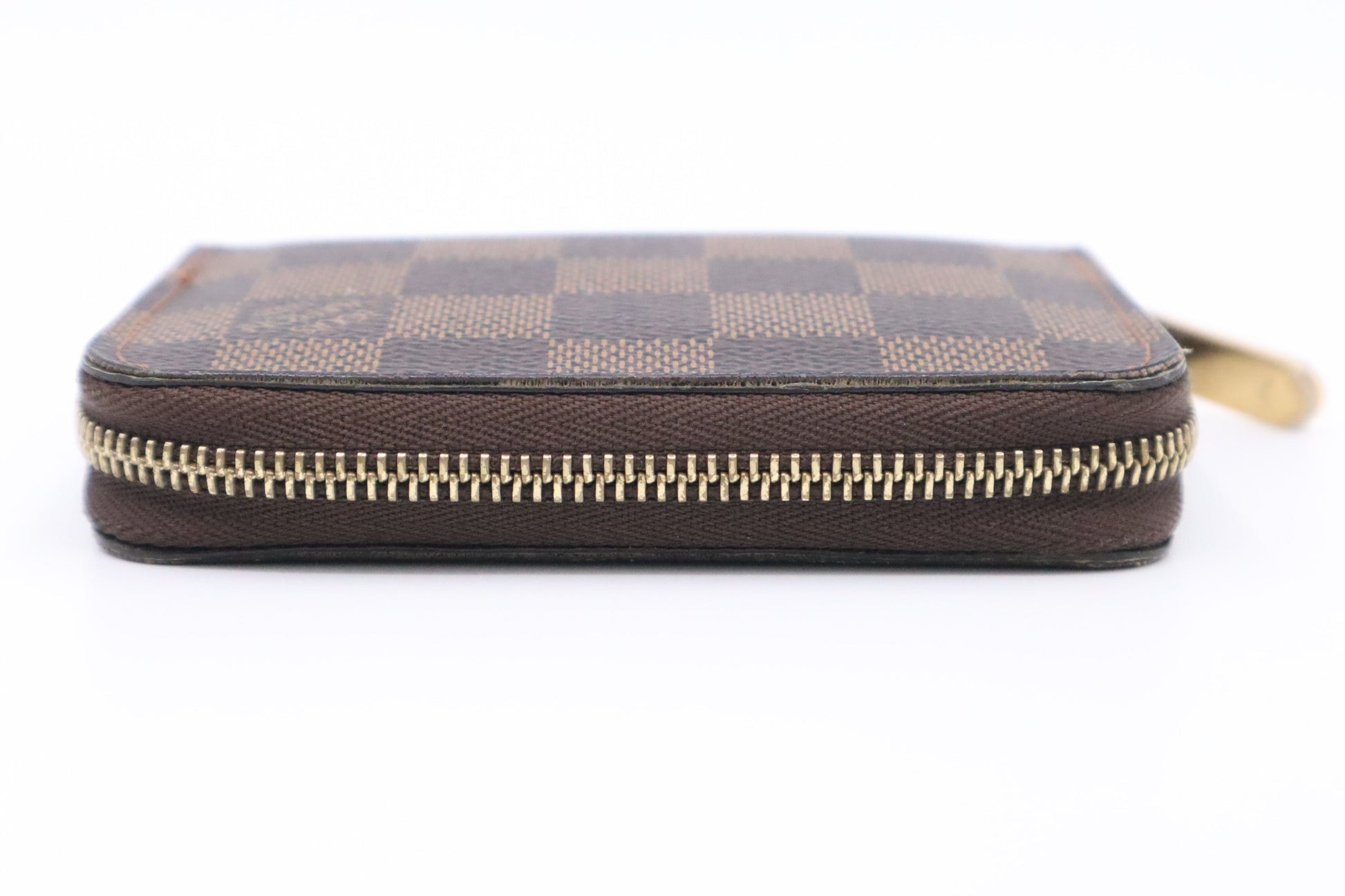 Louis Vuitton Compact Zippy in Damier Ebene Canvas