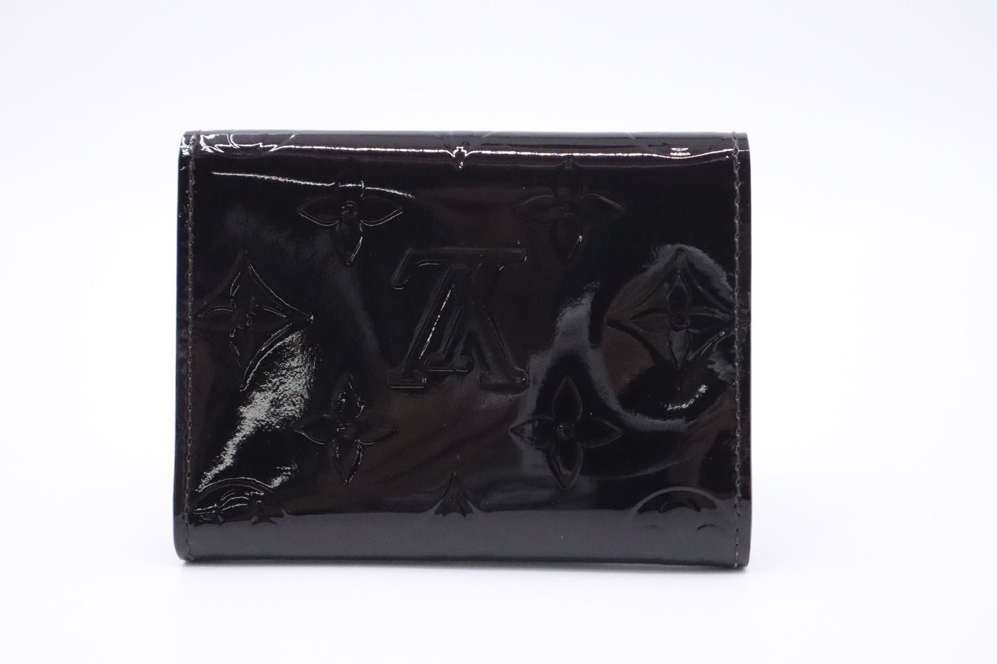 Louis Vuitton Card Case in Purple Vernis Leather