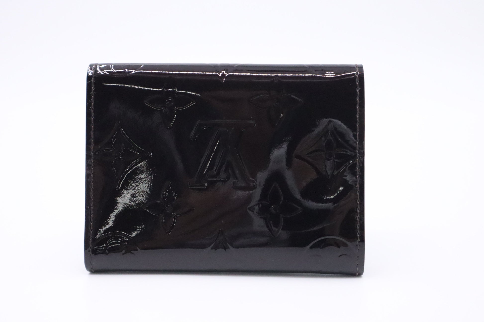 Louis Vuitton Card Case in Purple Vernis Leather