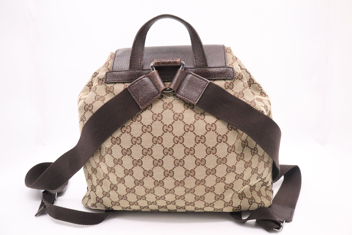 Gucci Backpack in Brown GG Canvas