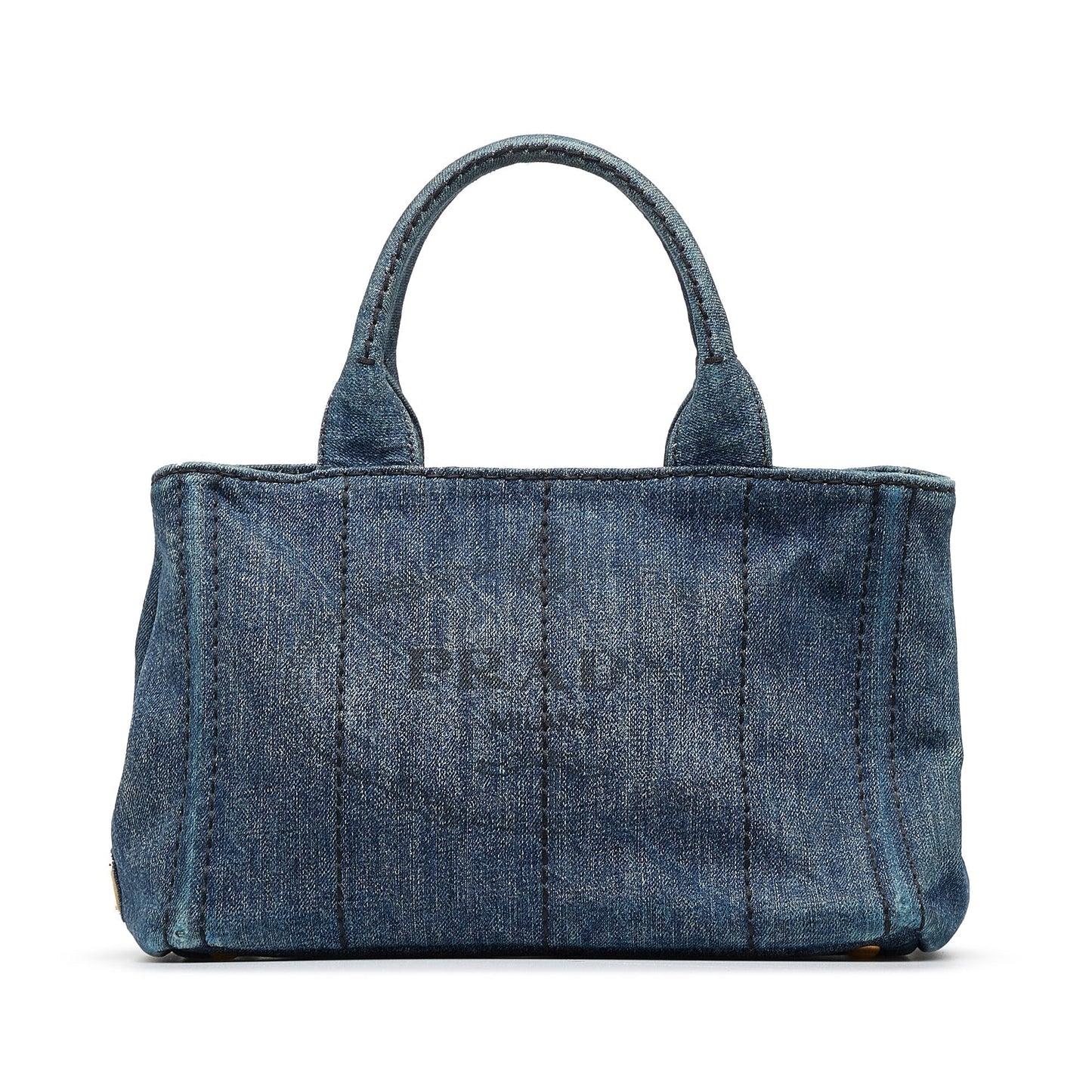 Prada Canapa Logo Satchel