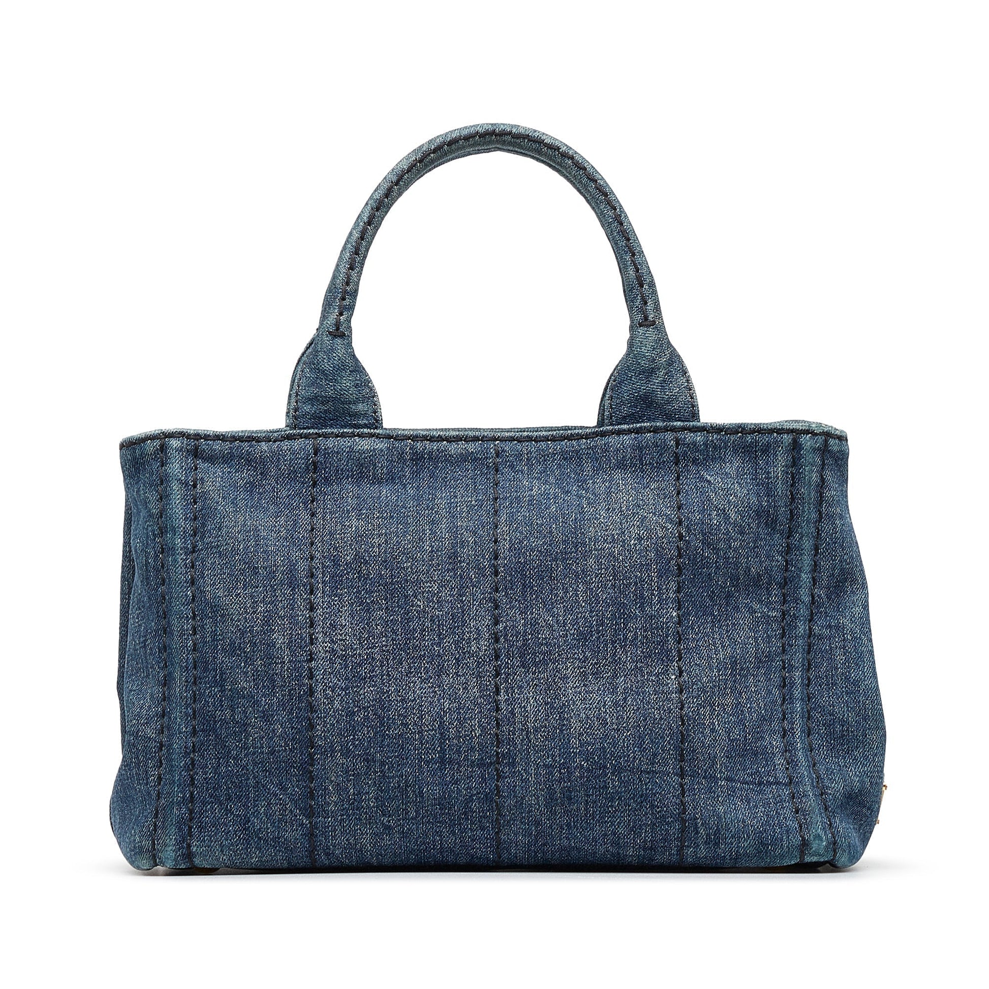 Prada Canapa Logo Satchel