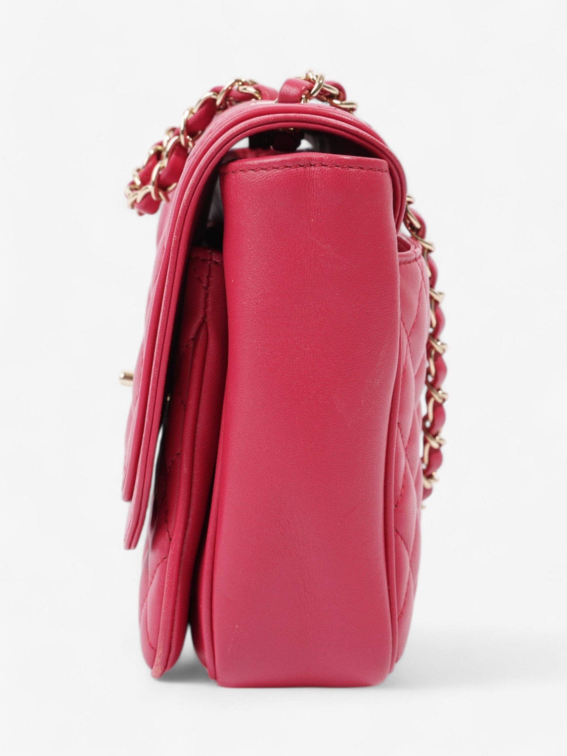 Chanel Lovely Day Pink Lambskin Leather Small