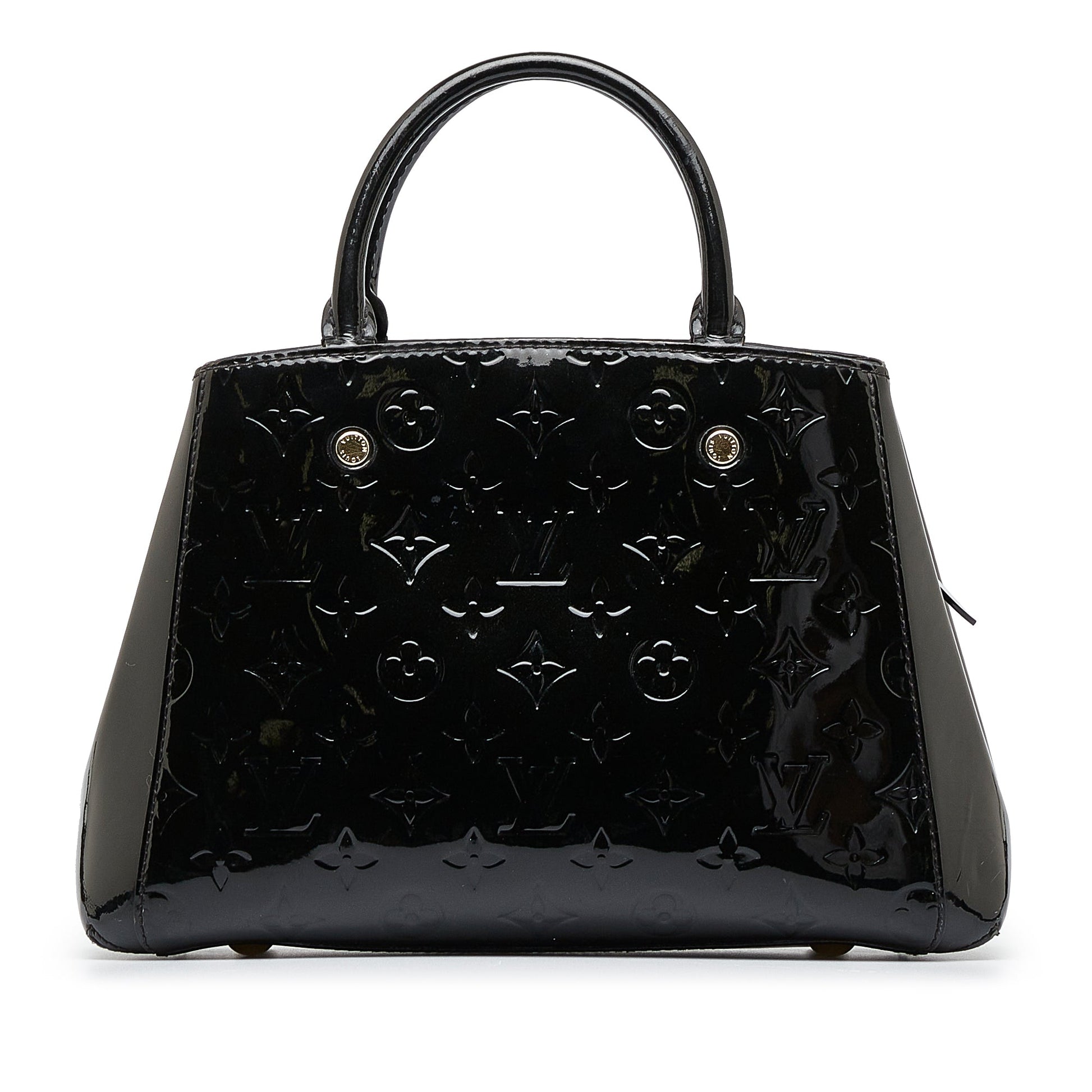 Louis Vuitton Montaigne BB Black Vernis