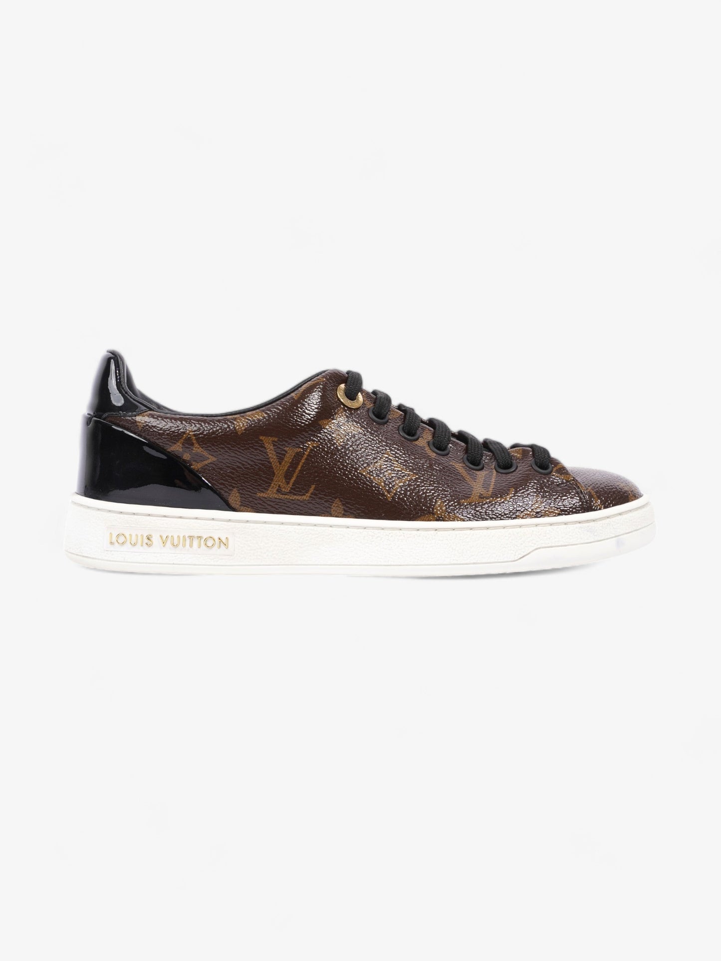 Louis Vuitton Front Row Sneaker Monogram / Black Coated Canvas EU 35.5 UK 2.5