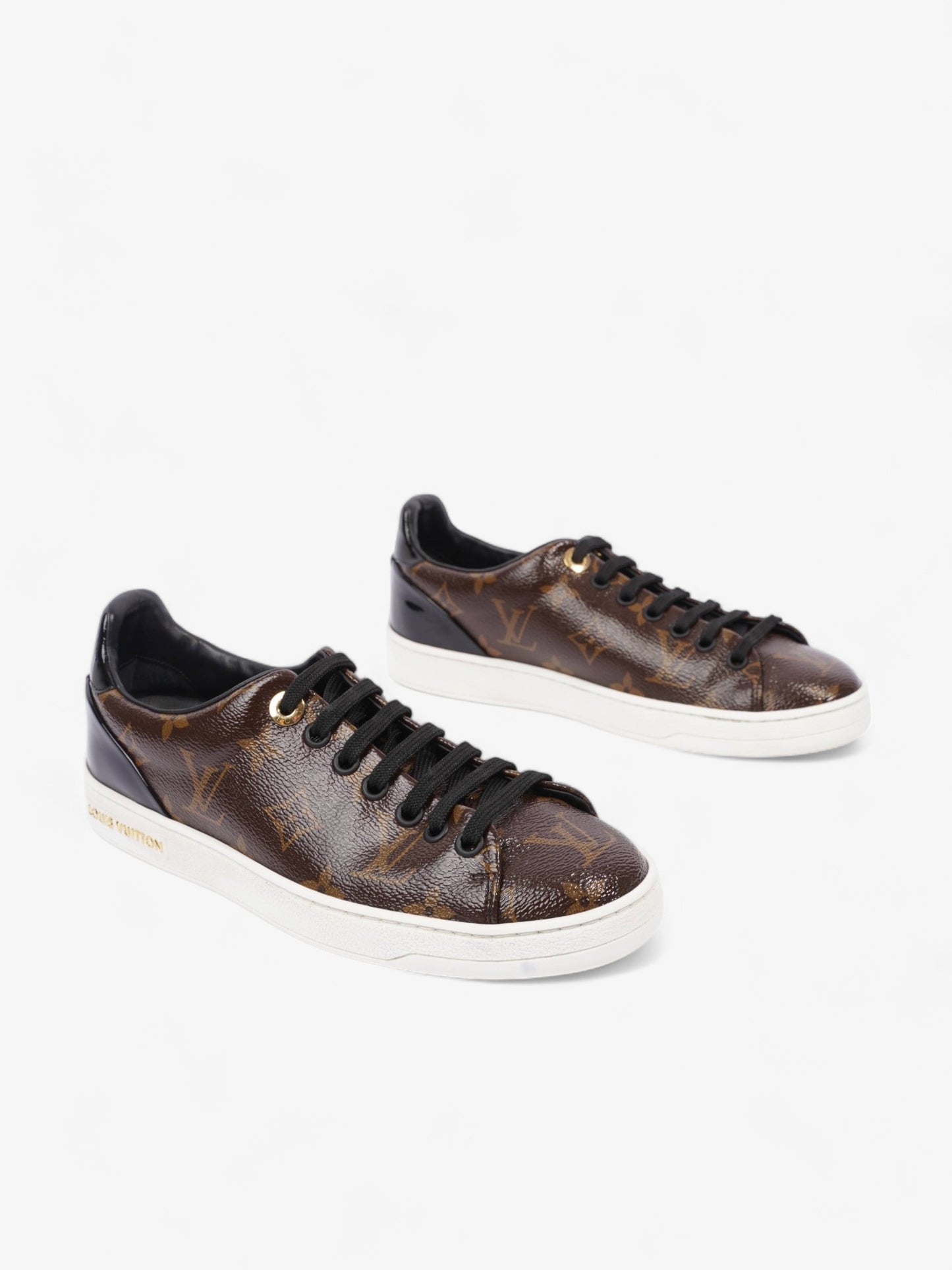 Louis Vuitton Front Row Sneaker Monogram / Black Coated Canvas EU 35.5 UK 2.5