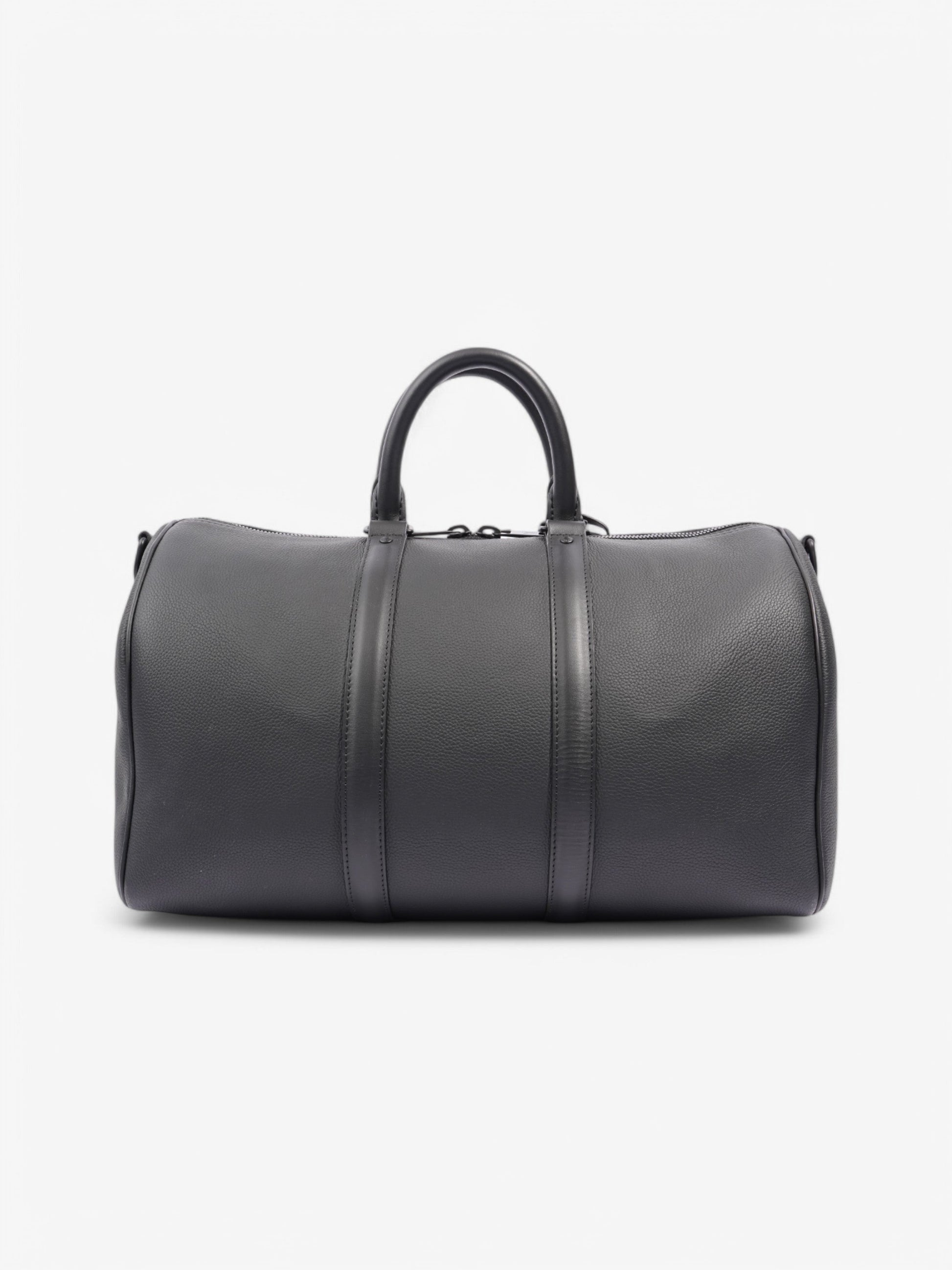 Louis Vuitton Speedy Bandouliere Black Leather 40
