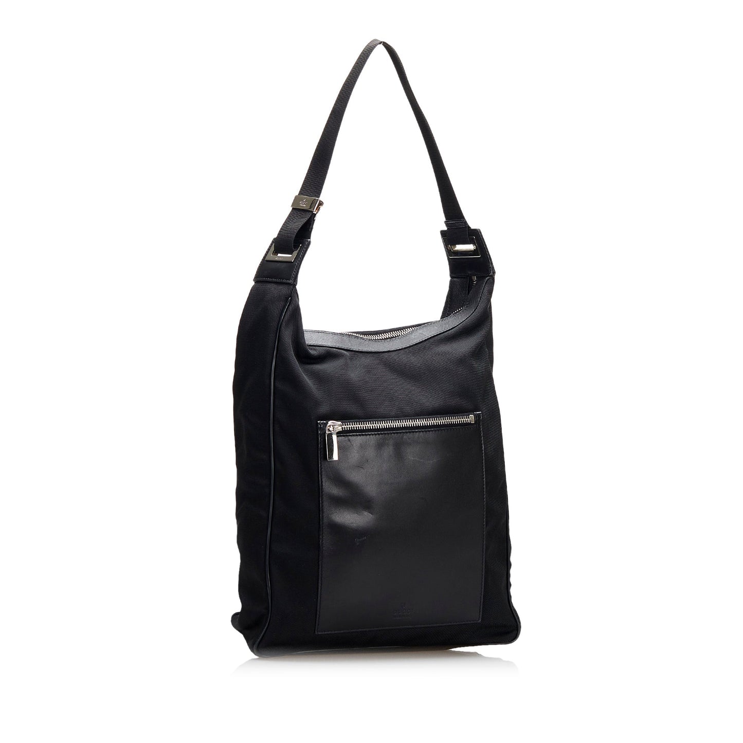 Gucci Leather Nylon Shoulder Bag Style 7