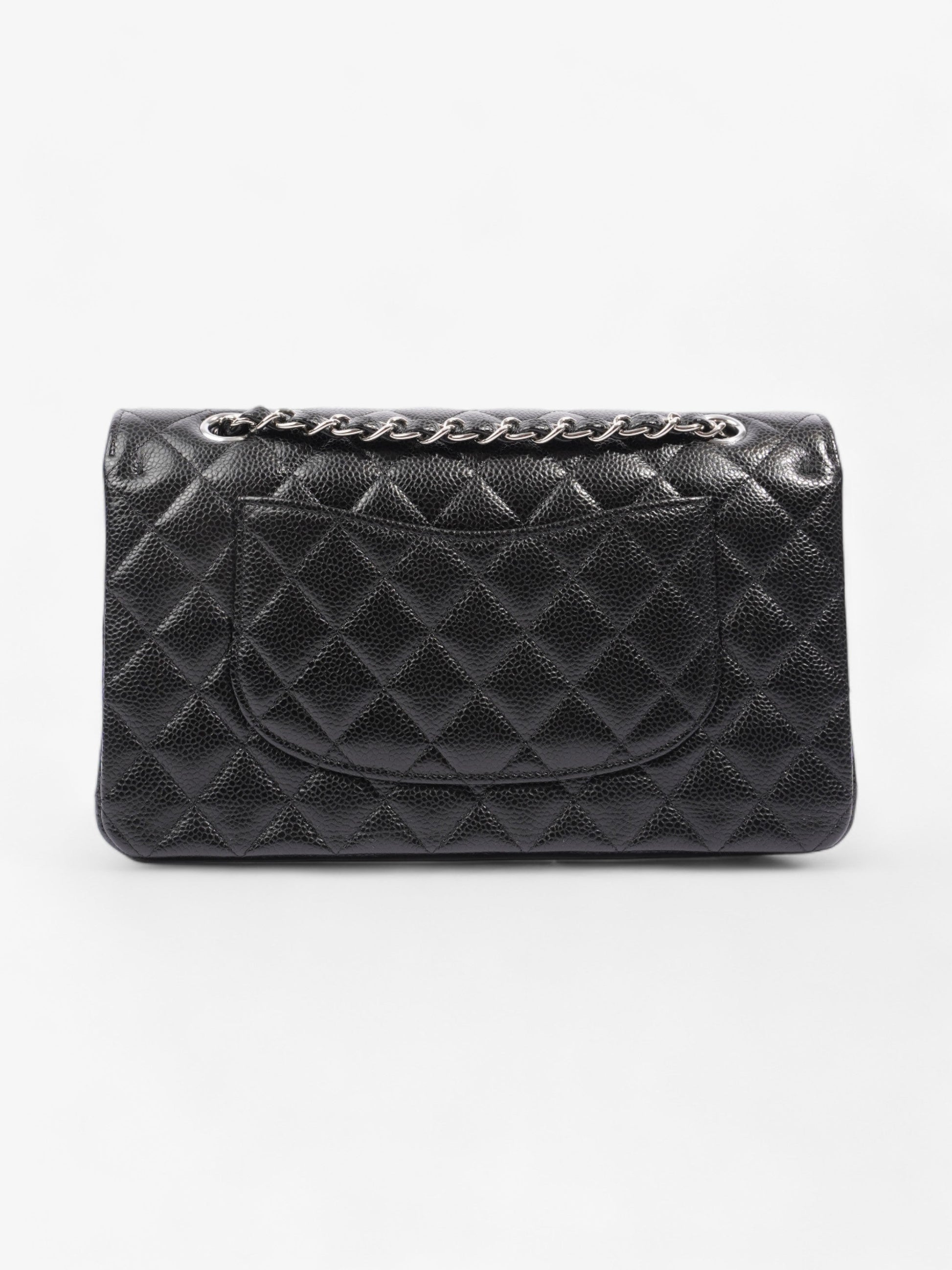 Chanel Classic Double Flap Black Caviar Leather Medium