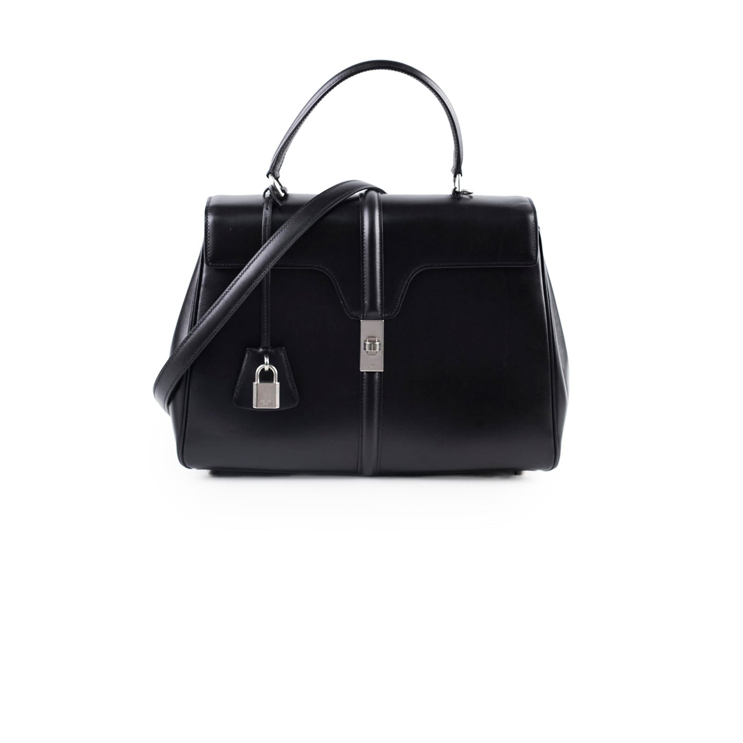 Luxury CELINE 16 Medium Bag Black