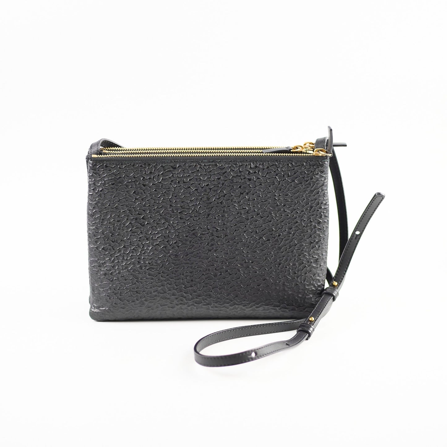 Luxury CELINE Trio Crossbody Bag Black