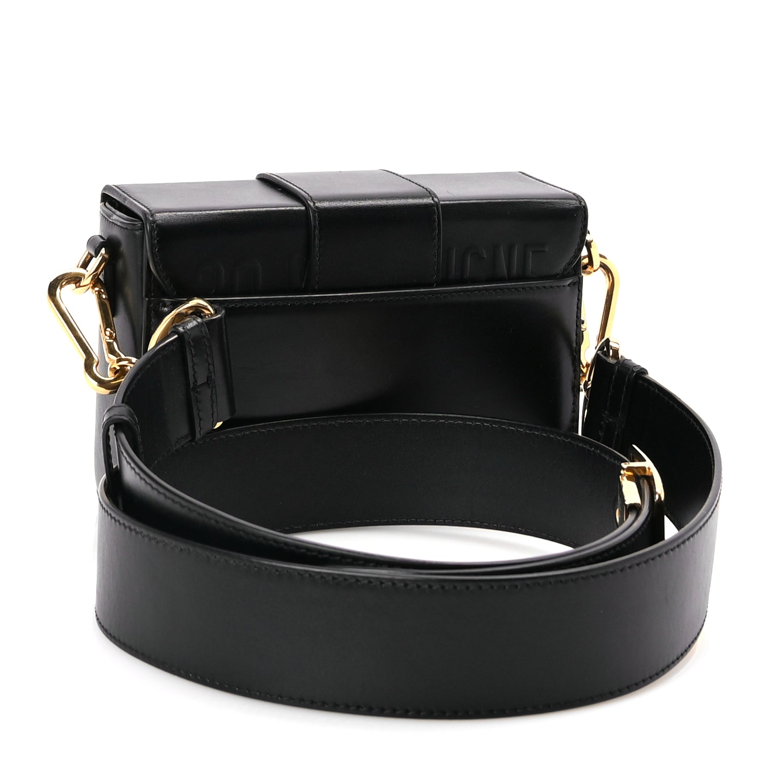 Christian Dior Smooth Calfskin 30 Montaigne Box Bag Black