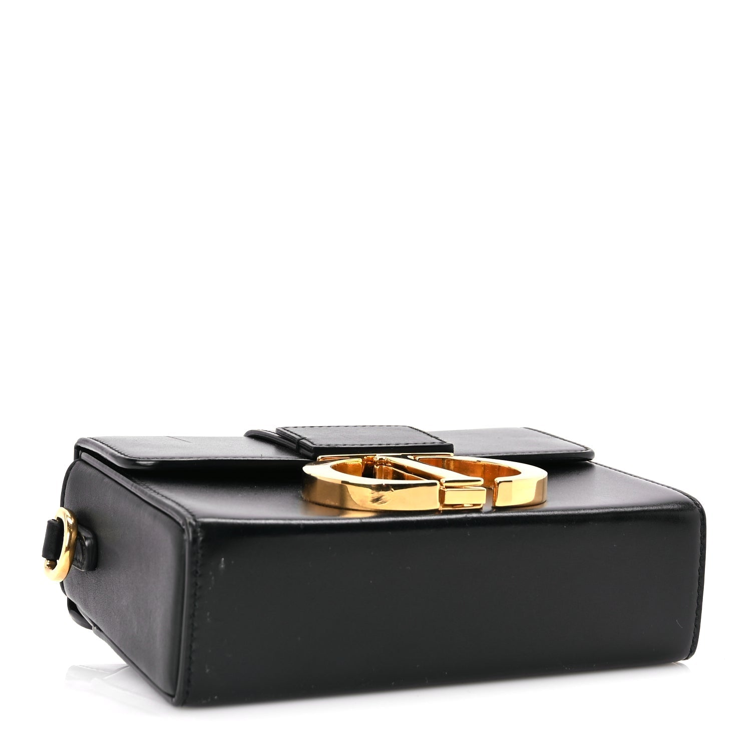 Christian Dior Smooth Calfskin 30 Montaigne Box Bag Black