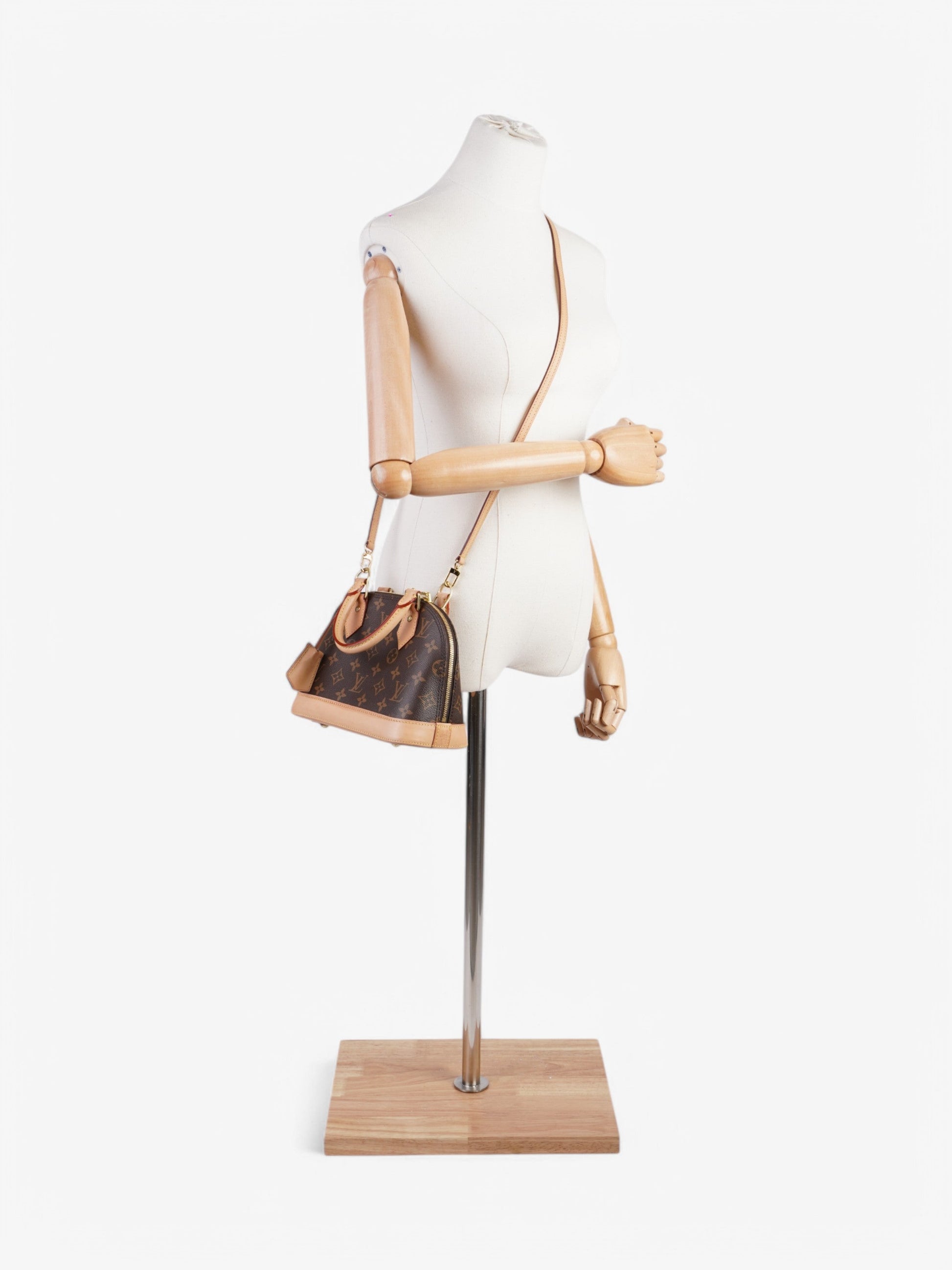 Louis Vuitton Alma bag Monogram Coated Canvas BB