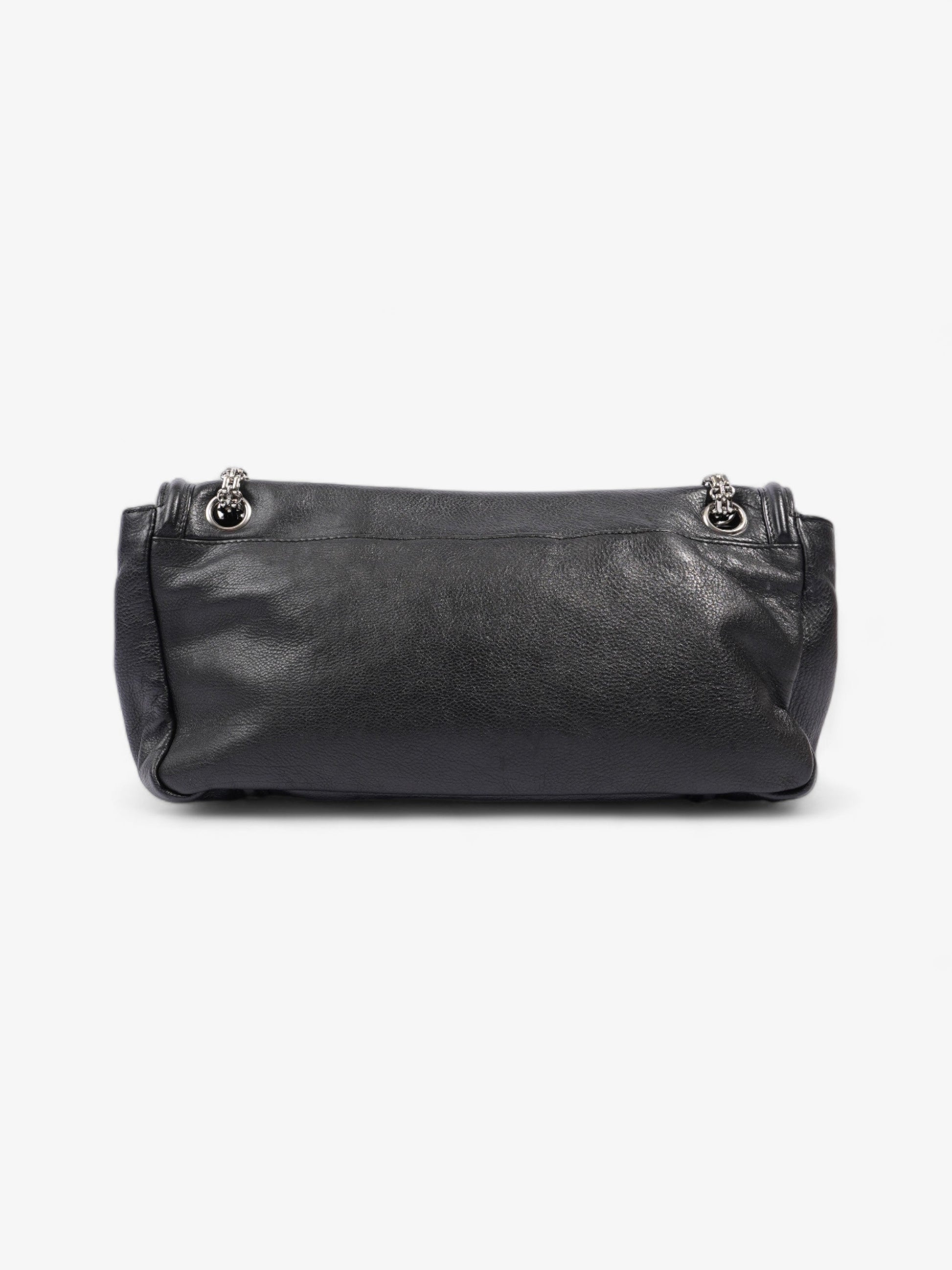 Chanel Mademoiselle Lock Flap Black Leather