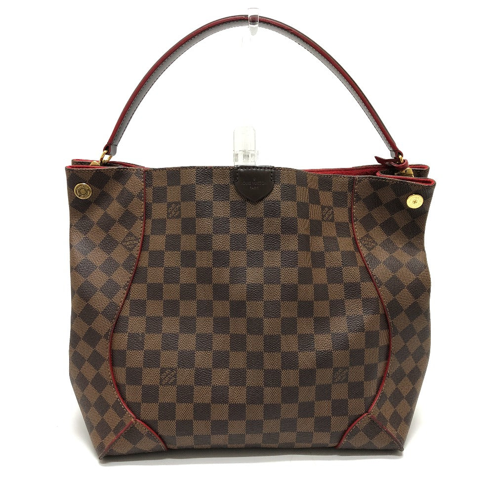 LOUIS VUITTON Shoulder Bag Damier canvas Brown Damier Kaisa Hobo Women