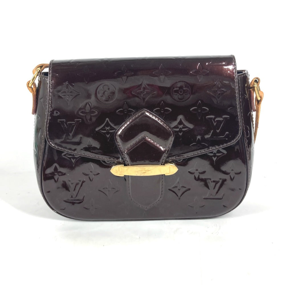 LOUIS VUITTON Shoulder Bag Monogram Vernis purple Monogram Vernis Bell flower PM Women