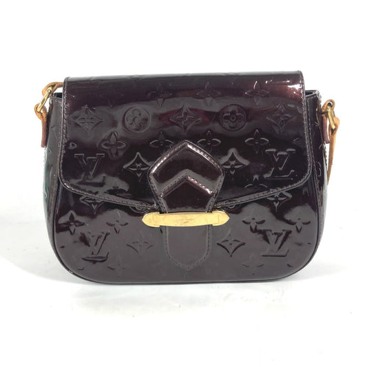 LOUIS VUITTON Shoulder Bag Monogram Vernis purple Monogram Vernis Bell flower PM Women