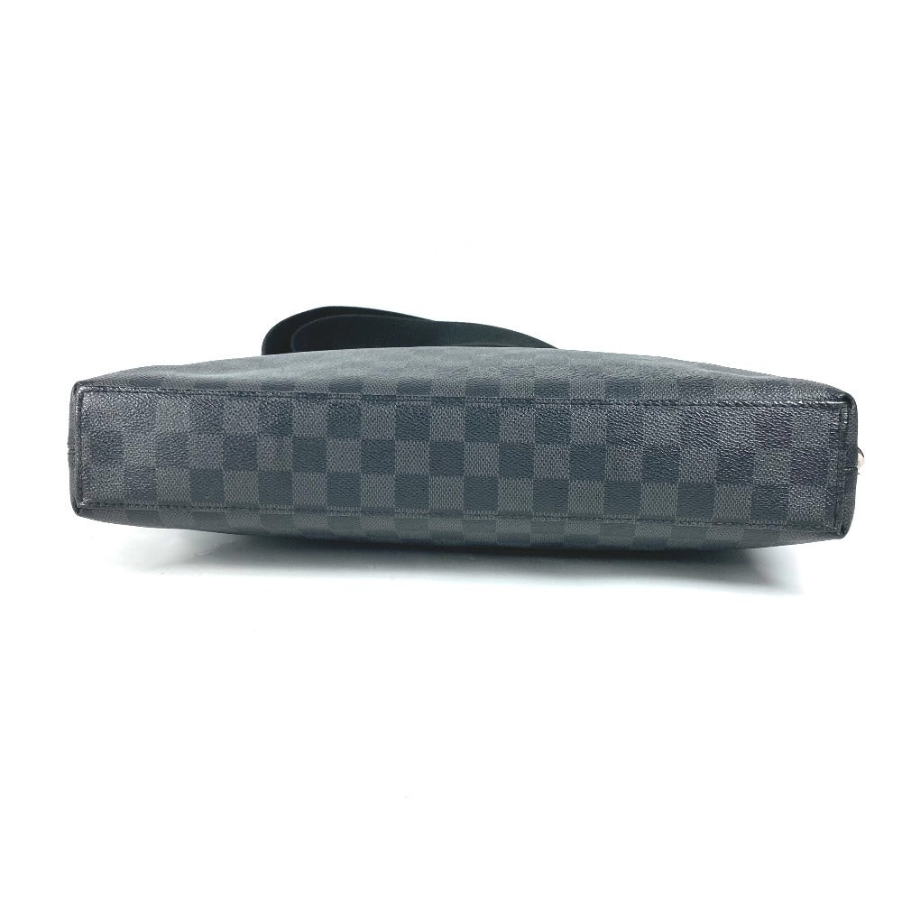 LOUIS VUITTON Business bag N48224 Damier Grafitto Canvas black Damier Grafitte Porte Document Jules PDJ mens