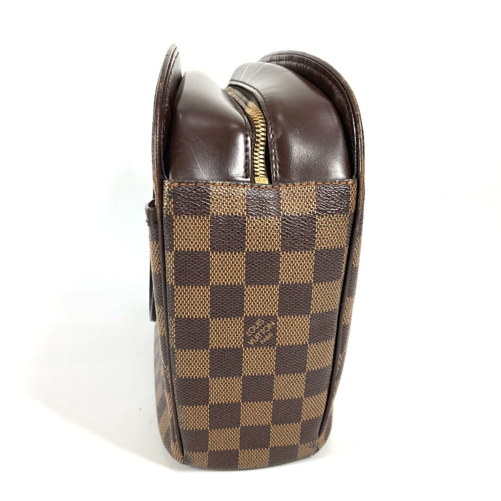 LOUIS VUITTON Handbag Damier canvas Brown Damier Saria ORIENTAL Women