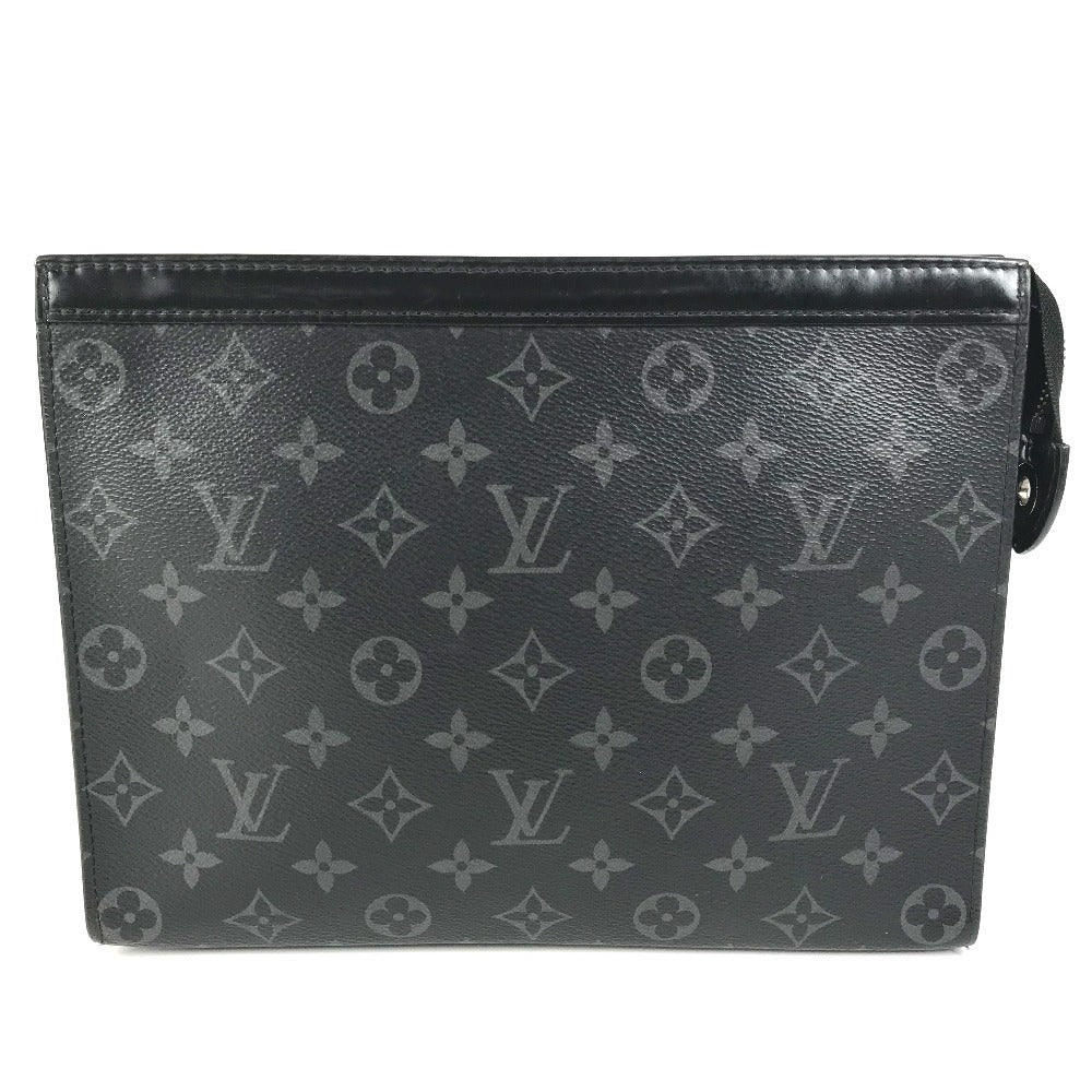 LOUIS VUITTON business bag Monogram Eclipse Canvas black Monogram Eclipse Pochette Voyage MM