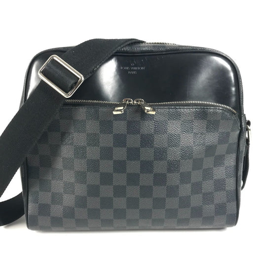 LOUIS VUITTON Shoulder Bag Damier Grafitto Canvas black Damier Grafitte Dayton PM Dayton PM