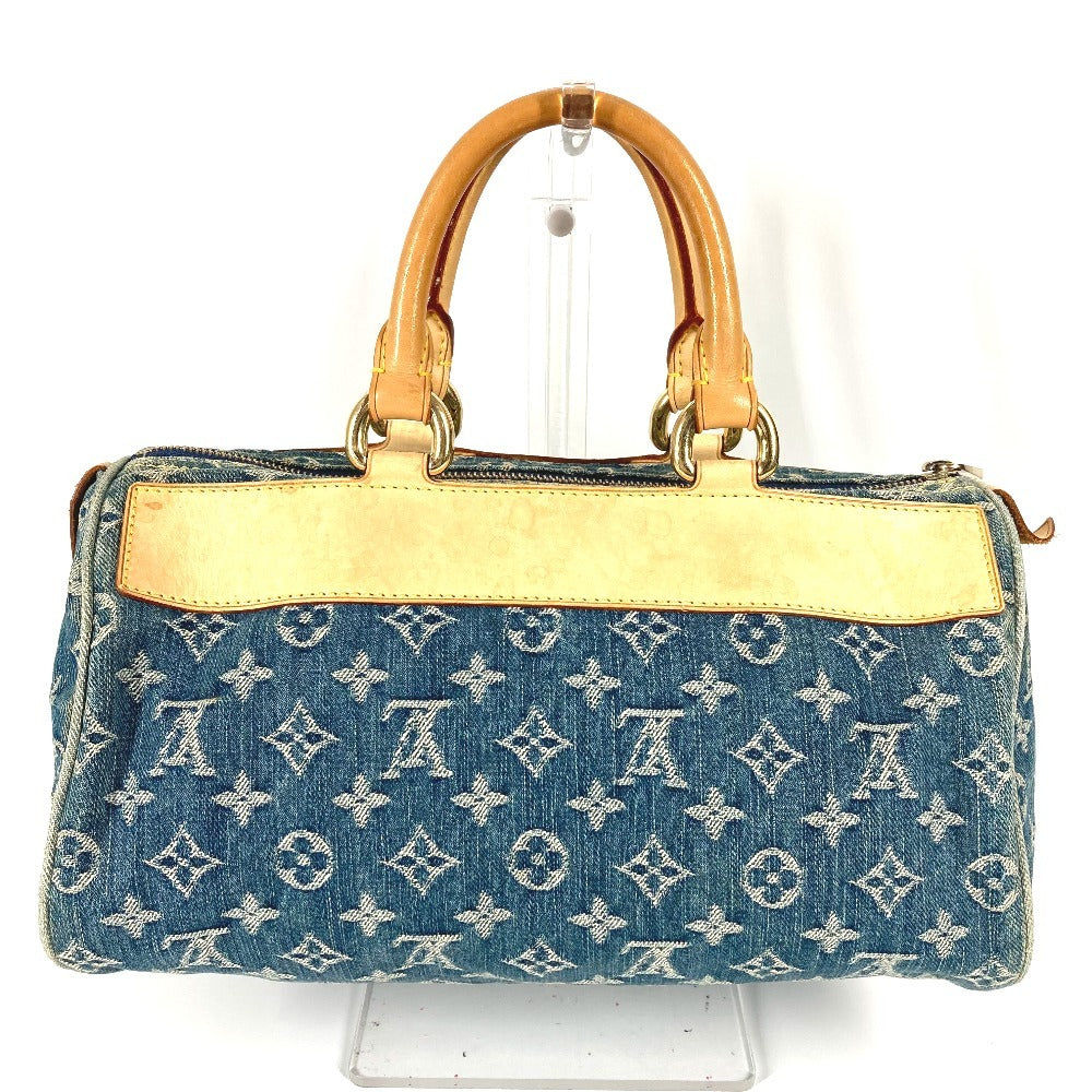 LOUIS VUITTON Handbag Monogram denim canvas blue Monogram denim Neo