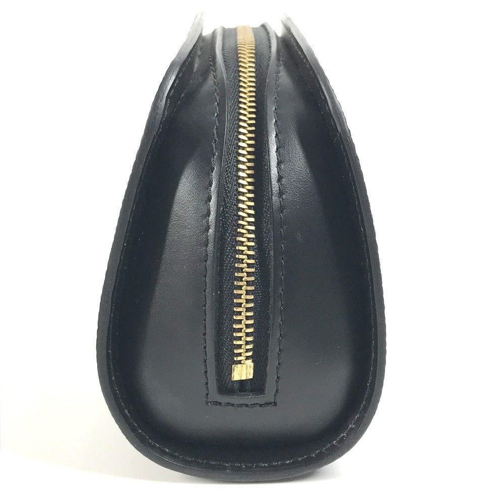 LOUIS VUITTON Cosmetics Pouch Epi Leather black Epi Dauphine PM