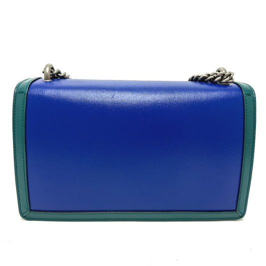 GUCCI Shoulder Bag 400249 leather blue By color Duonisos Women