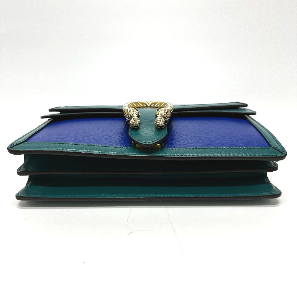 GUCCI Shoulder Bag 400249 leather blue By color Duonisos