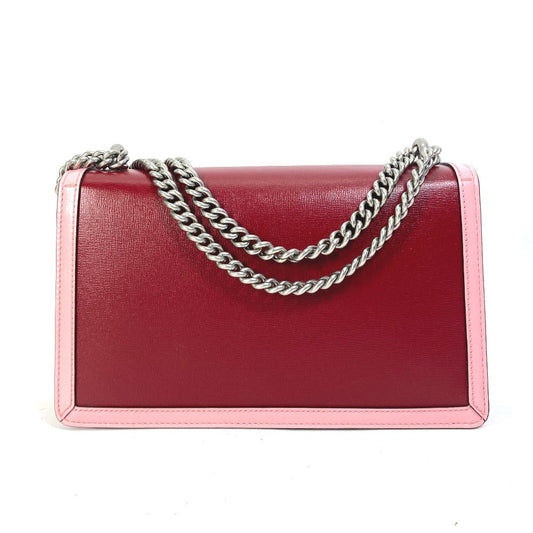 GUCCI Shoulder Bag 400249 leather pink Bicolor Bag Duonisos Women