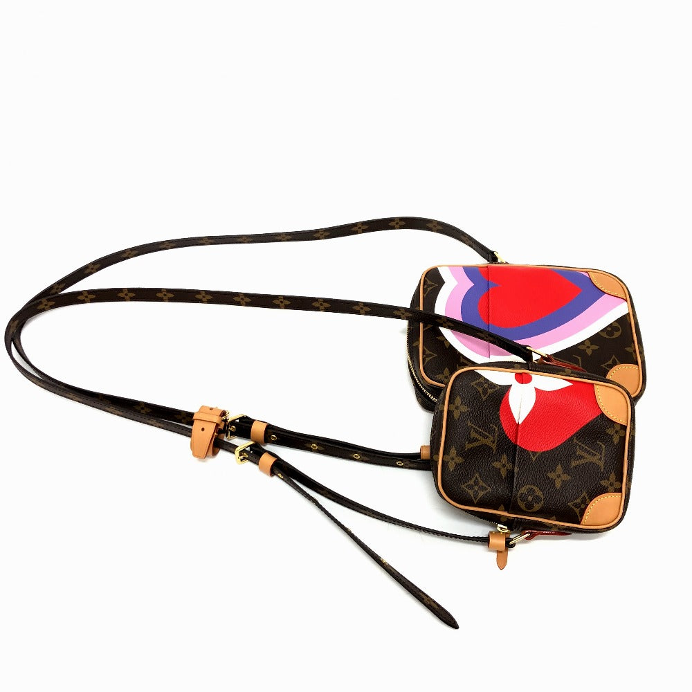 LOUIS VUITTON Shoulder Bag Monogram canvas Brown Monogram Monogram Game On Collection Panam