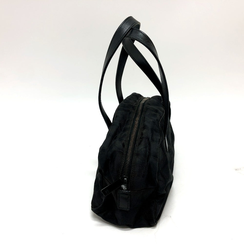 CHANEL Boston Duffel bag A15828 Leather / nylon black New travel line Women d