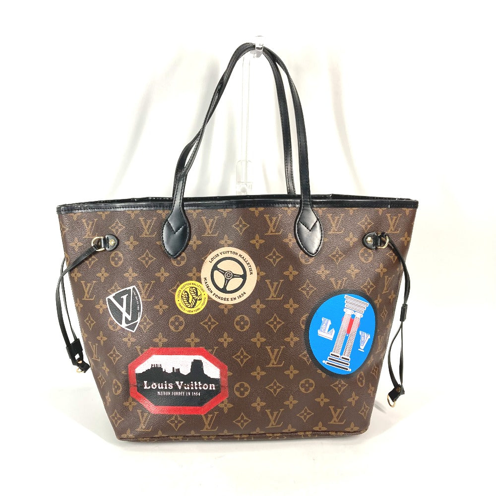 LOUIS VUITTON Shoulder Bag Monogram canvas Brown My Monogram World Tour Neverfull MM Women