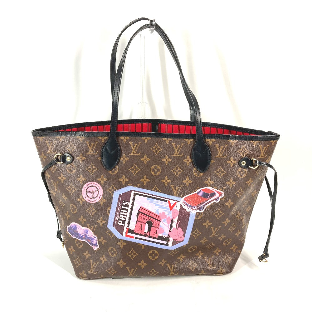 LOUIS VUITTON Shoulder Bag Monogram canvas Brown My Monogram World Tour Neverfull MM Women