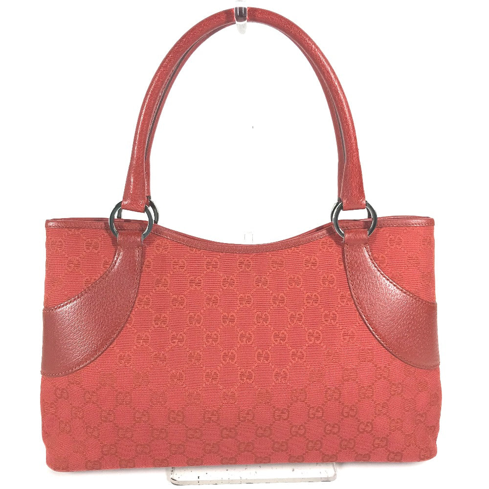 GUCCI Shoulder Bag 113015 GG canvas / leather Red Bags Shoulder GG Women