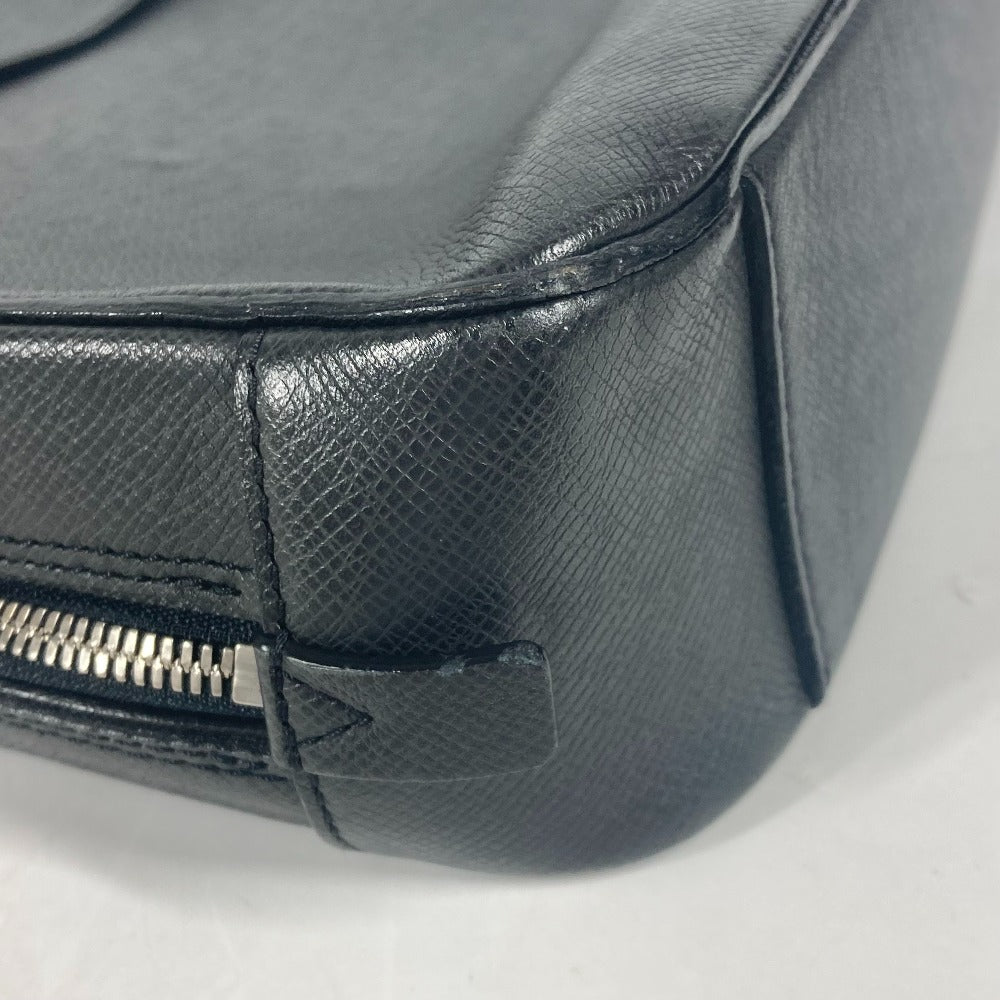 LOUIS VUITTON Business bag M32772 Taiga Leather black Taiga Neo Alexander