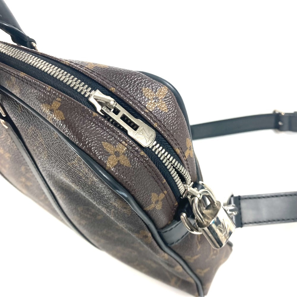 Luxury Women's Handbag | LOUIS VUITTON Business bag Monogram macacer canvas Brown Monogram macacer Porto Document Voyage PDV PM mens