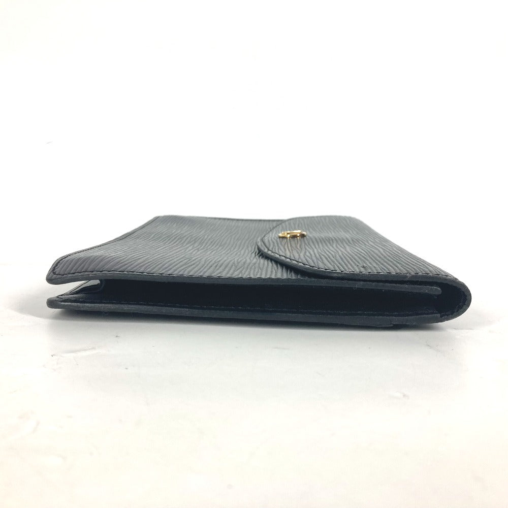 LOUIS VUITTON Clutch bag Epi Leather black Epi Montaigne 23 Women
