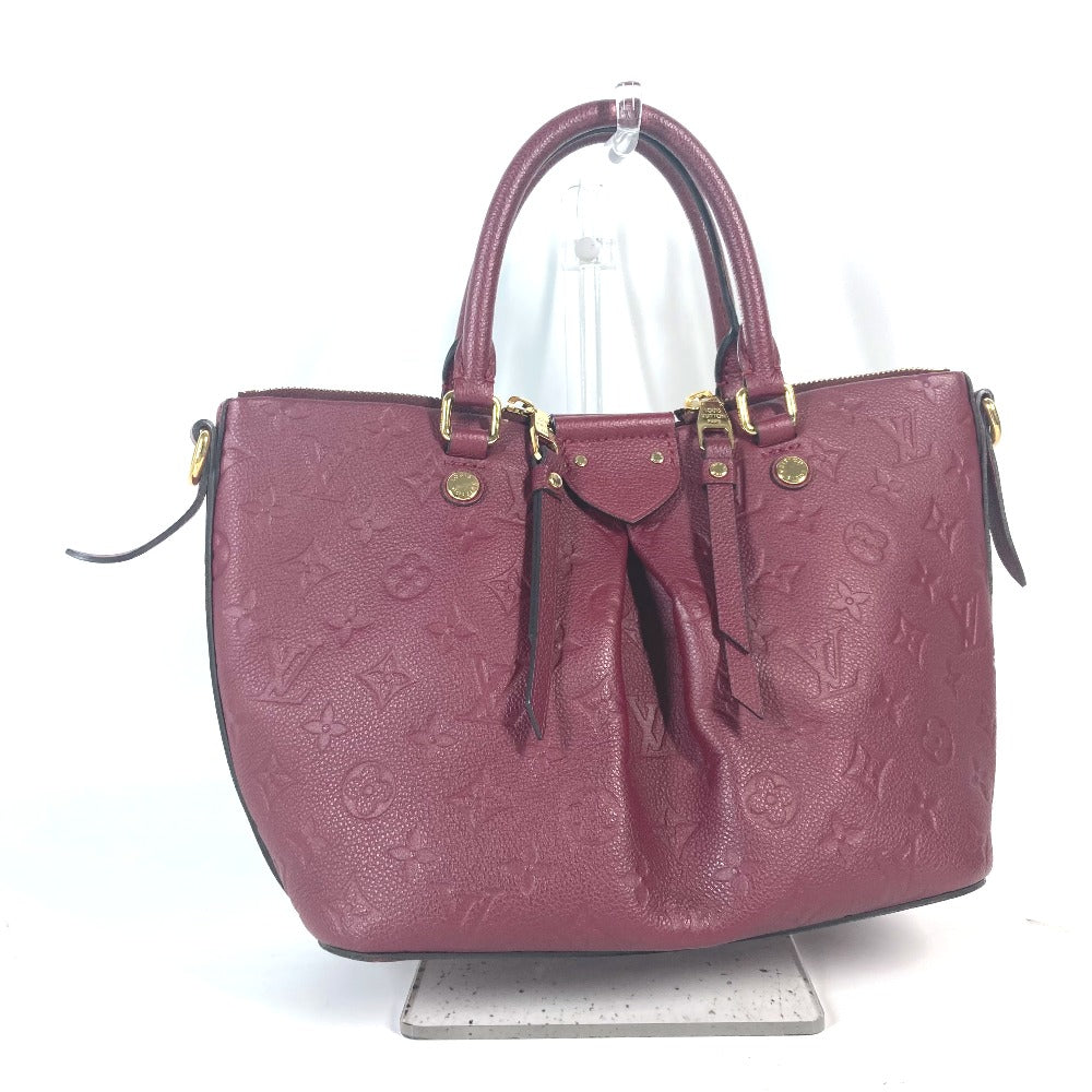 LOUIS VUITTON Tote Bag Monogram Ann Platt Leather purple Monogram Ann Platt Mazarine PM Women