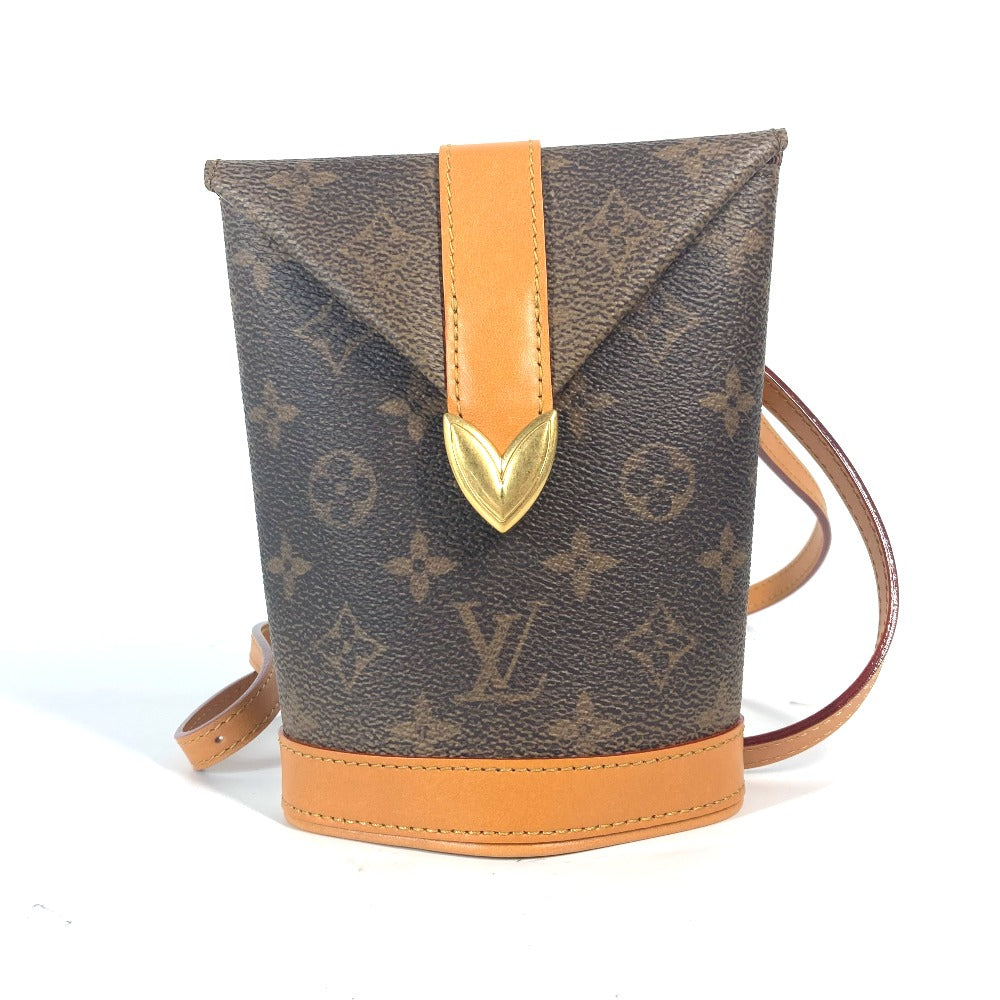LOUIS VUITTON Shoulder Bag Canvas , Monogram Dust Canvas Brown Monogram Dust Envelope Pouch mens