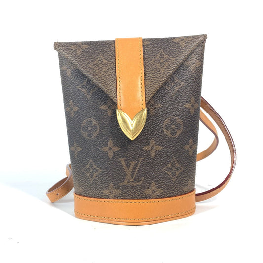 LOUIS VUITTON Shoulder Bag Canvas , Monogram Dust Canvas Brown Monogram Dust Envelope Pouch mens