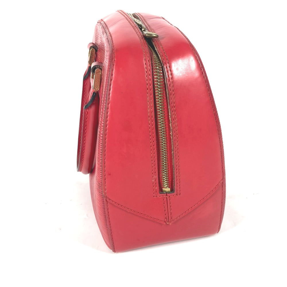 LOUIS VUITTON Handbag Epi Leather Red Epi Sablon