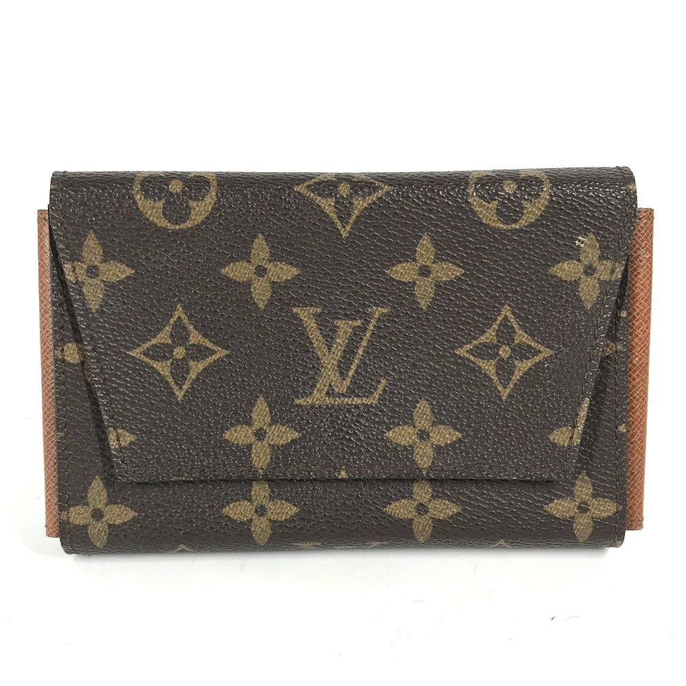 LOUIS VUITTON Pouch Monogram canvas Brown Monogram Playing card case