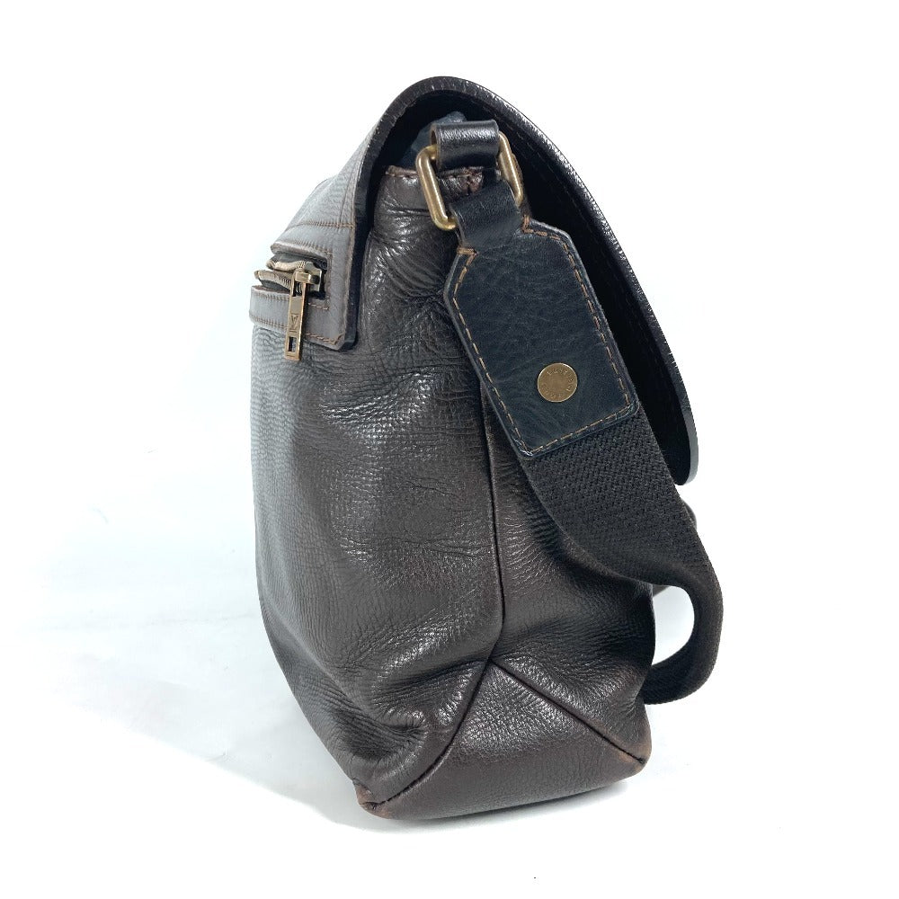 LOUIS VUITTON Shoulder Bag Utah leather Brown Utah Ohama
