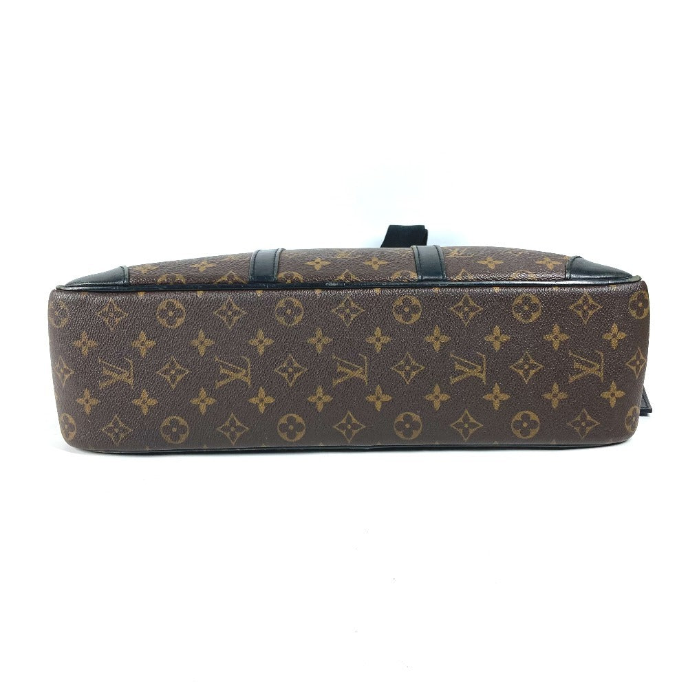 LOUIS VUITTON Business bag M40224 Monogram macacer canvas Brown Monogram macacer Porto Documan VowayajuGM mens