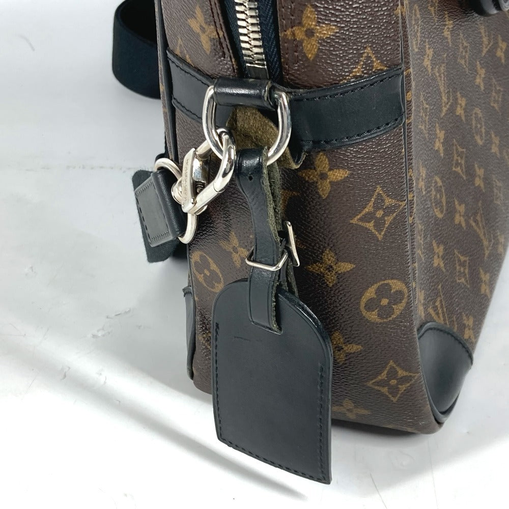 LOUIS VUITTON Business bag M40224 Monogram macacer canvas Brown Monogram macacer Porto Documan VowayajuGM mens