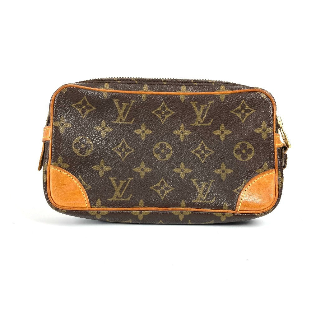 LOUIS VUITTON business bag Monogram canvas Brown Monogram Marly Dragonne PM
